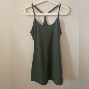 Dark Green Exercise Dress